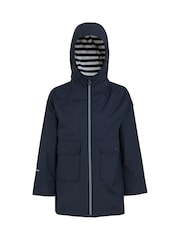 Regatta Blue Girls Beylina Waterproof Jacket - Image 2 of 4