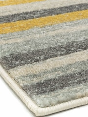 Asiatic Rugs Mustard Yellow Colt Stripe Rug - Image 2 of 4