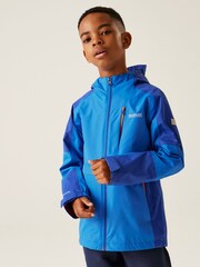 Regatta Blue Junior Calderdale III Waterproof Jacket - Image 1 of 9