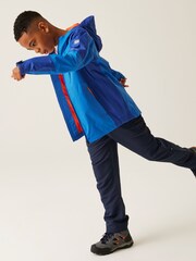 Regatta Blue Junior Calderdale III Waterproof Jacket - Image 3 of 9