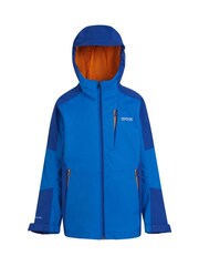 Regatta Blue Junior Calderdale III Waterproof Jacket - Image 7 of 9