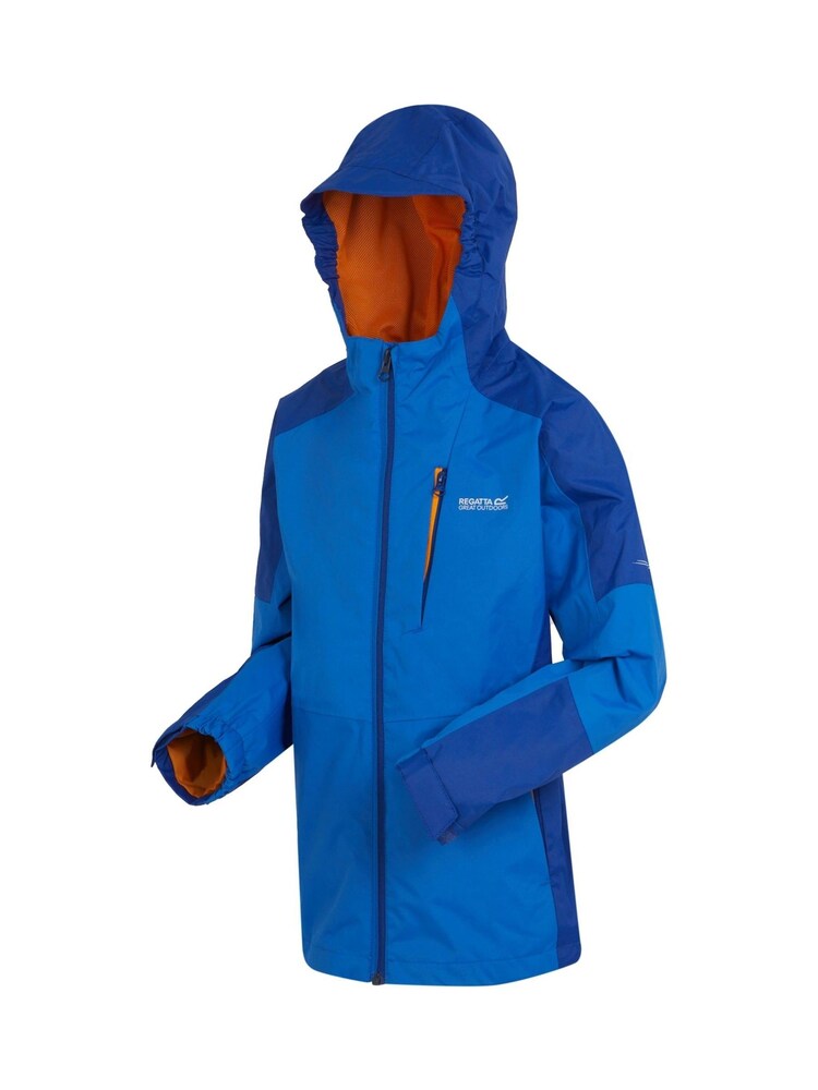 Regatta Blue Junior Calderdale III Waterproof Jacket - Image 8 of 9