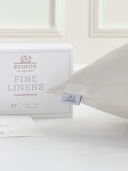 Bedeck Of Belfast Cream 100% Mulberry Silk Housewife Pillowcase - Image 1 of 3