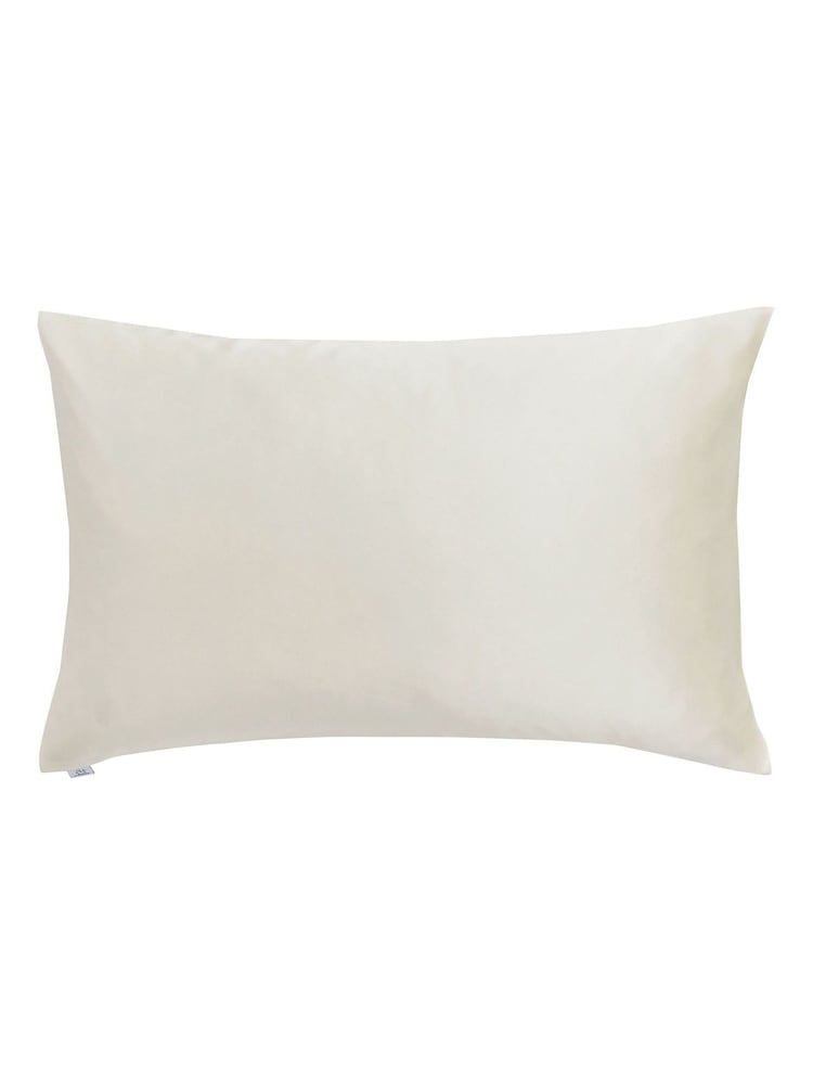 Bedeck Of Belfast Cream 100% Mulberry Silk Housewife Pillowcase - Image 3 of 3