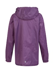 أرجواني - سترة مضادة للماء Pack It III للأطفال من Regatta - صورة 8 من 8