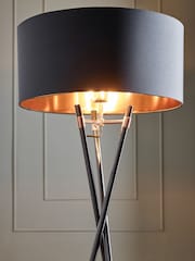 Grey Rico Floor Lamp - Image 3 of 6