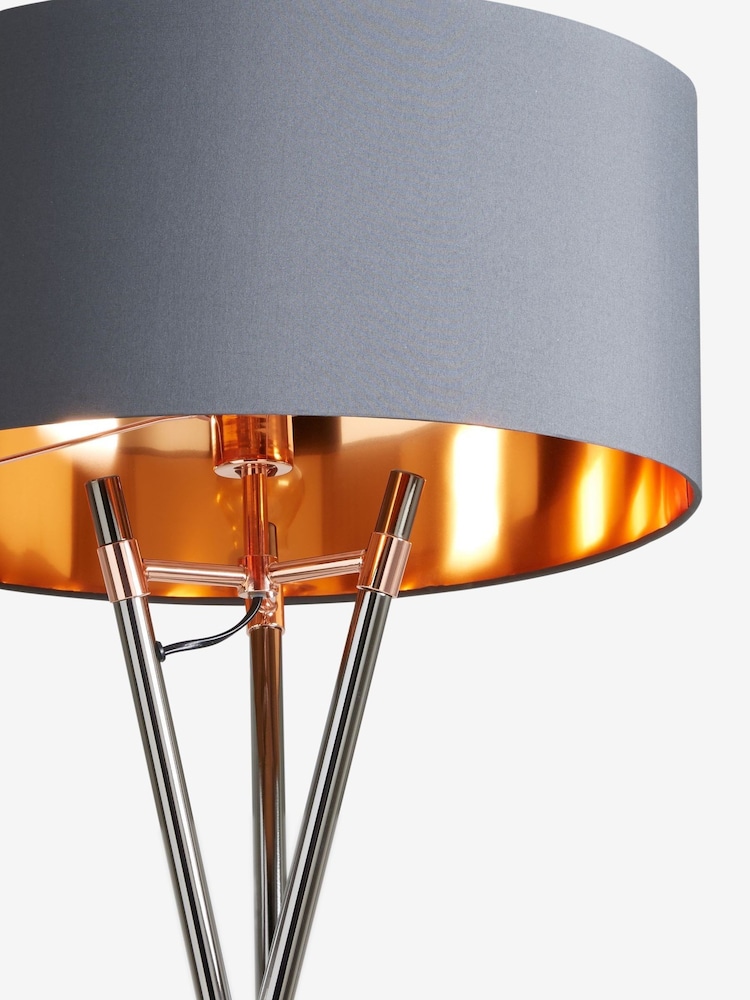 Grey Rico Floor Lamp - Image 6 of 6 Grey Rico Floor Lamp - Image 6 of 6