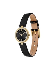 Calvin Klein Black Gleam Leather Watch - Image 3 of 5