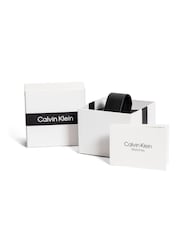 Calvin Klein Black Gleam Leather Watch - Image 5 of 5
