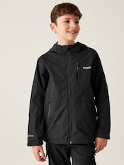 Regatta Black Junior Calderdale III Waterproof Jacket - Image 1 of 6