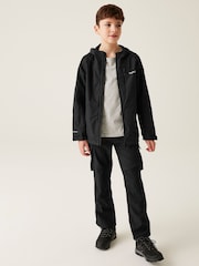 Regatta Black Junior Calderdale III Waterproof Jacket - Image 3 of 6