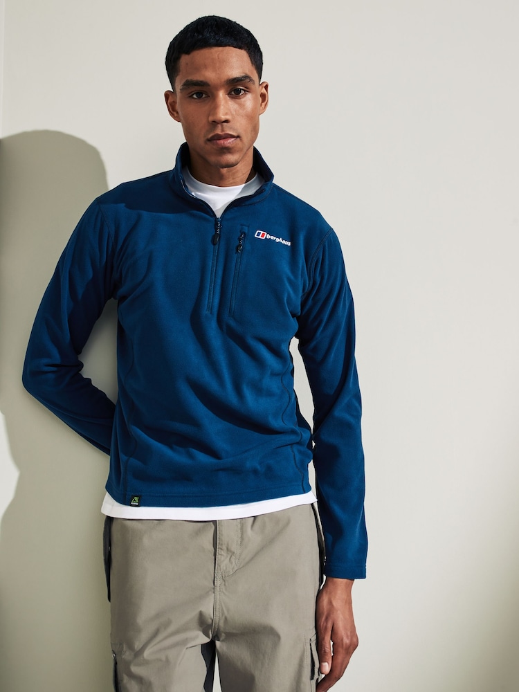 Berghaus Navy Blue Prism Micro Polartec Quarter Zip Fleece - Image 1 of 6