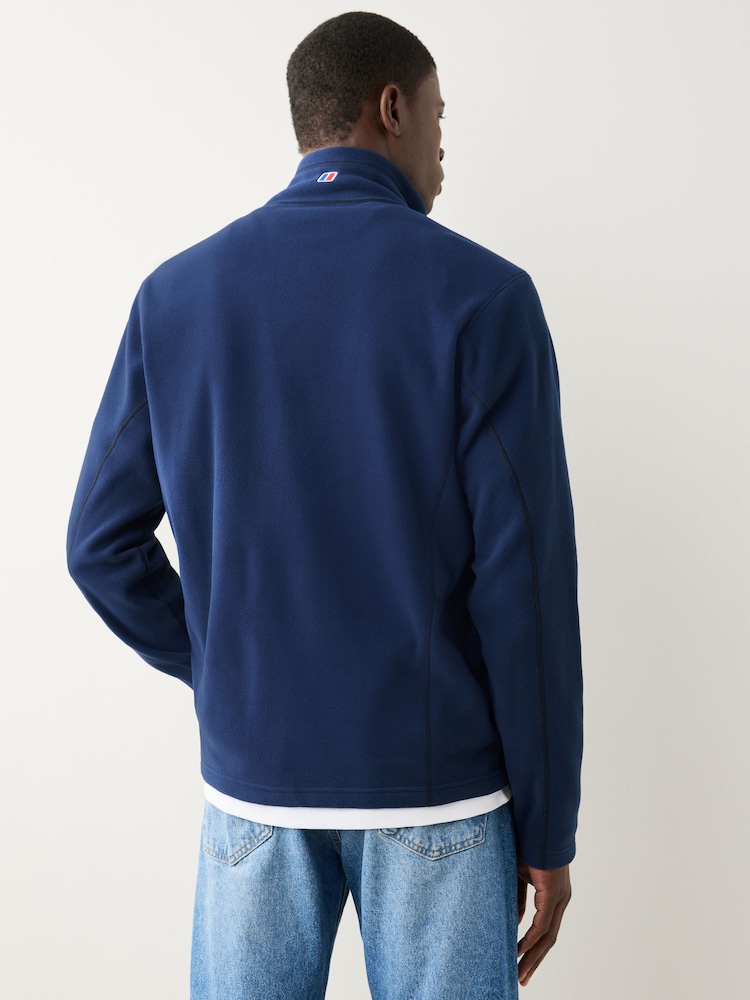 Berghaus 1/4 Col Fermeture Éclair Polaire Pull Hommes Taille