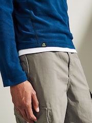 Berghaus Navy Blue Prism Micro Polartec Quarter Zip Fleece - Image 4 of 6