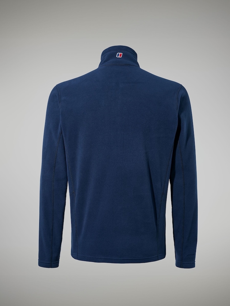 Berghaus Navy Blue Prism Micro Polartec Quarter Zip Fleece - Image 6 of 6