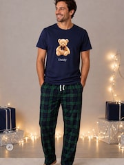 Personalised Christmas Preppy Bear Pyjamas by Koko Blossom - Image 1 of 4