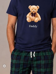 Personalised Christmas Preppy Bear Pyjamas by Koko Blossom - Image 2 of 4