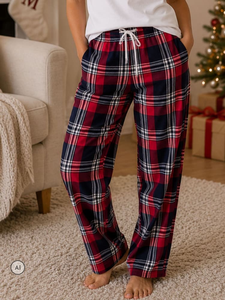 Personalised  Women's  Reindeer Christmas Pyjamas by Koko Blossom - Image 3 of 3