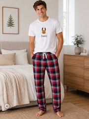 Personalised Reindeer Christmas Pyjamas by Koko Blossom - Image 1 of 3
