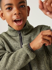 Regatta Grey Junior Newhill Full Zip Fleece - Image 4 of 7