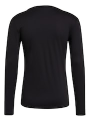 adidas Black Teamwear Base Layer Long Sleeve Top - Image 7 of 7