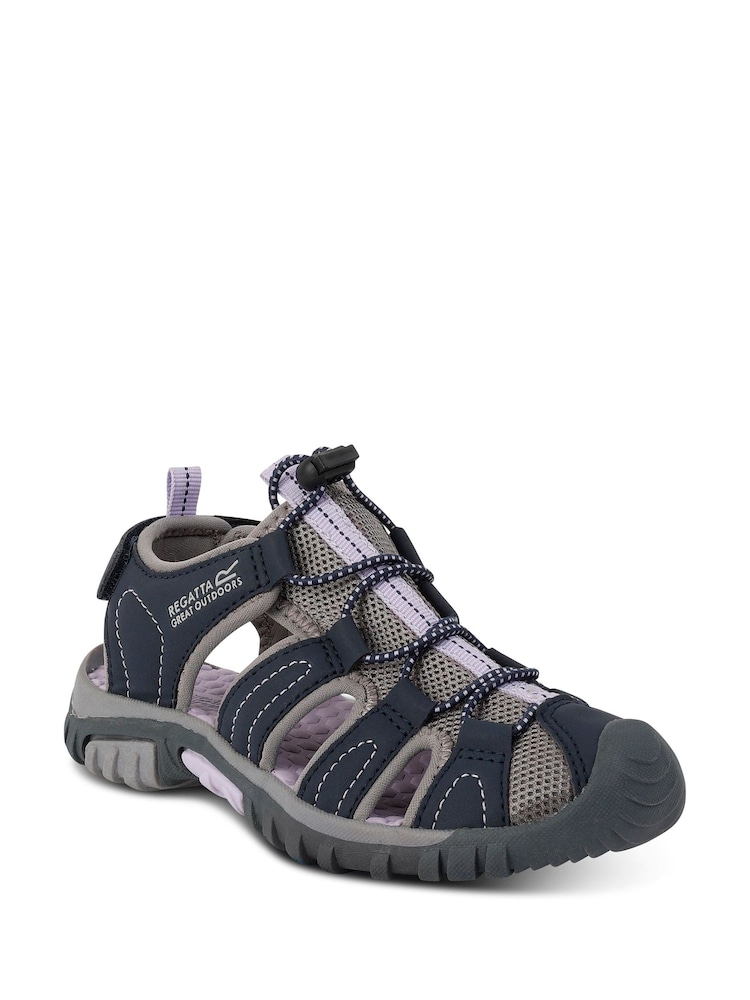 Regatta Blue Junior Westshore Sandals - Image 2 of 7 Regatta Blue Junior Westshore Sandals - Image 2 of 7