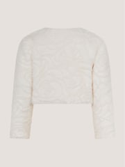 Monsoon Rose Textured Faux Fur Cardigan - 4의 이미지 3