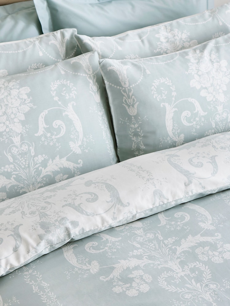 Laura Ashley 100% Cotton Sateen Josette Duvet Cover and Pillowcase Set - Изображение 5 из 5 Laura Ashley 100% Cotton Sateen Josette Duvet Cover and Pillowcase Set - Изображение 5 из 5