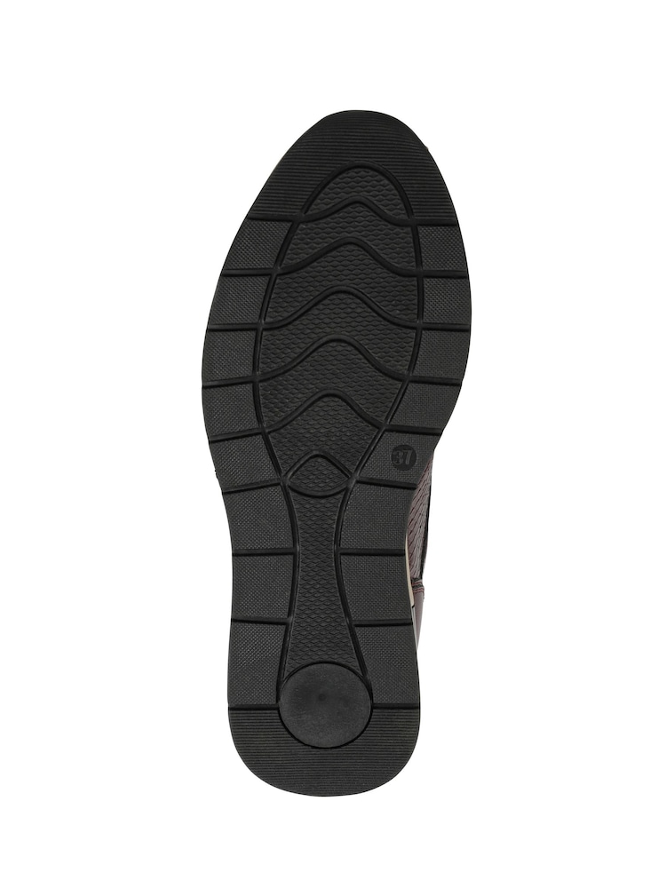 Grena - Pantofi sport Pavers cu platformă cu șireturi și fermoar lateral - Imaginea 6 din 6
