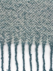furn. Blue Weaver Throw - Image 2 of 2