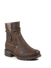 Lunar Sleet Waterproof Brown Ankle Boots - Image 1 of 8