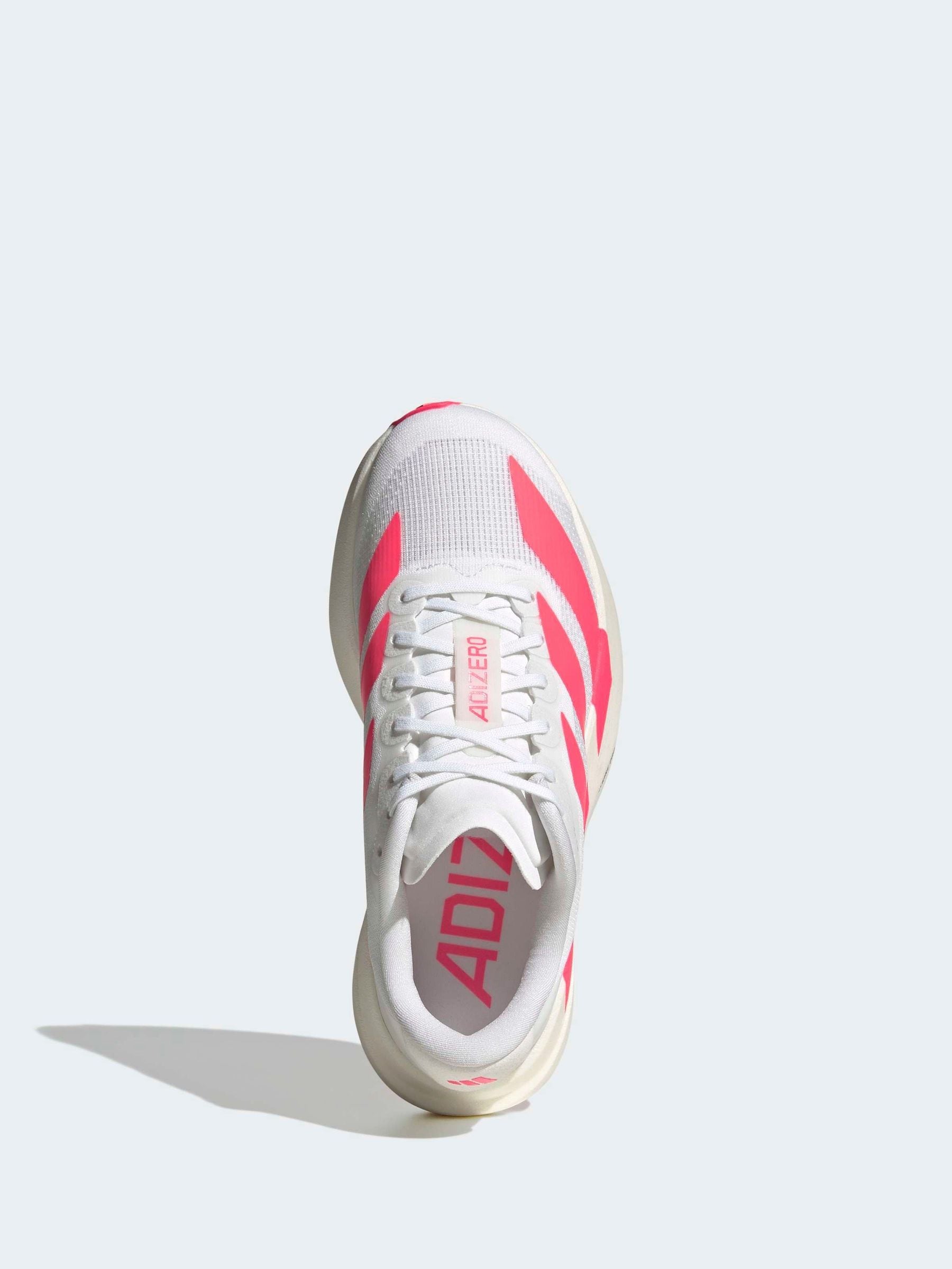 Buy adidas White/Pink adizero Evo SL Junior Trainers from Next Canada