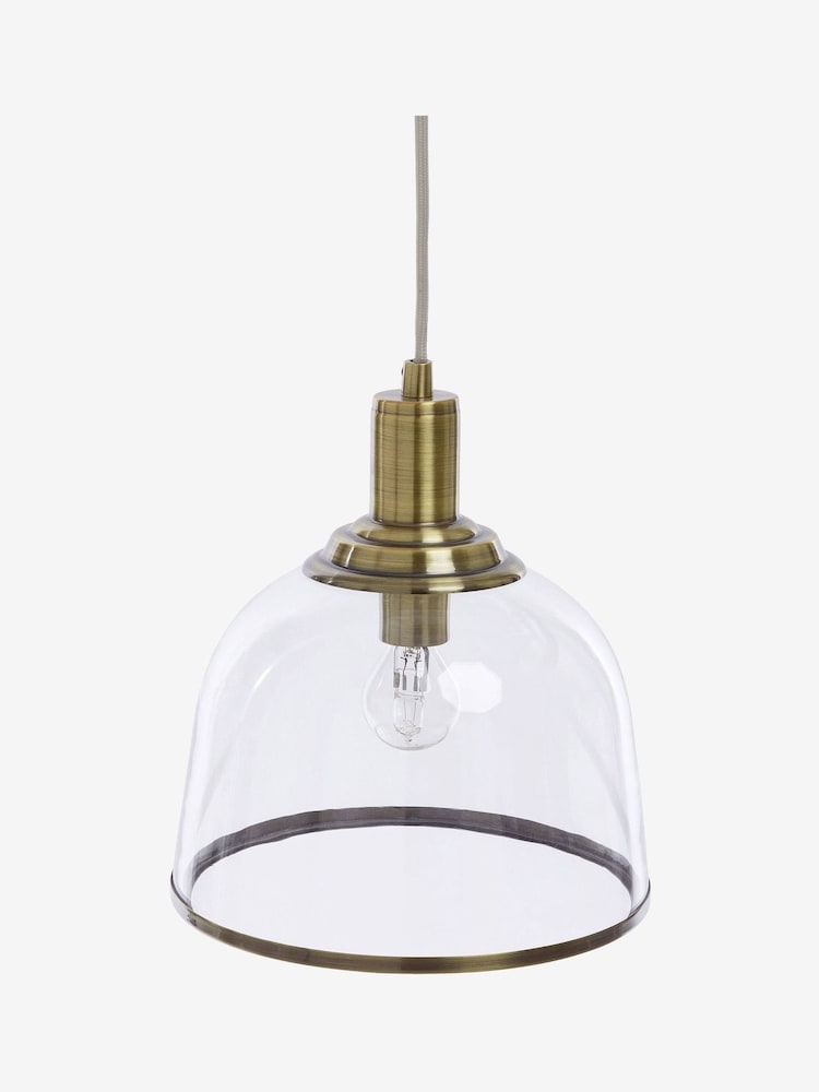Clear Gloucester Linear Pendant Antique Brass Spare Part for 494816 - Image 1 of 1 Clear Gloucester Linear Pendant Antique Brass Spare Part for 494816 - Image 1 of 1