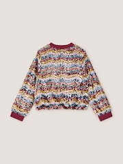 Chaqueta bomber de lentejuelas Monsoon - Imagen 3 de 4
