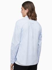 AllSaints Light Blue Hawthorne Long Sleeved Shirt - Image 2 of 6