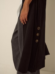 Monsoon Black Sadie Knit Longline Cardigan - Image 4 of 4