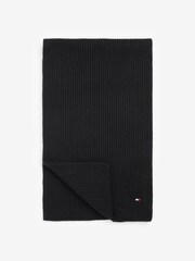 Tommy Hilfiger Flag Black Beanie & Scarf - Image 2 of 3
