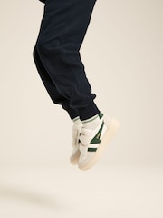 Joules Boys' Ted Navy Blue Jersey Joggers - Image 4 of 10