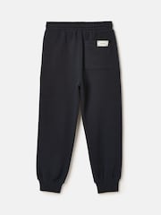 Joules Boys' Ted Navy Blue Jersey Joggers - Image 6 of 10