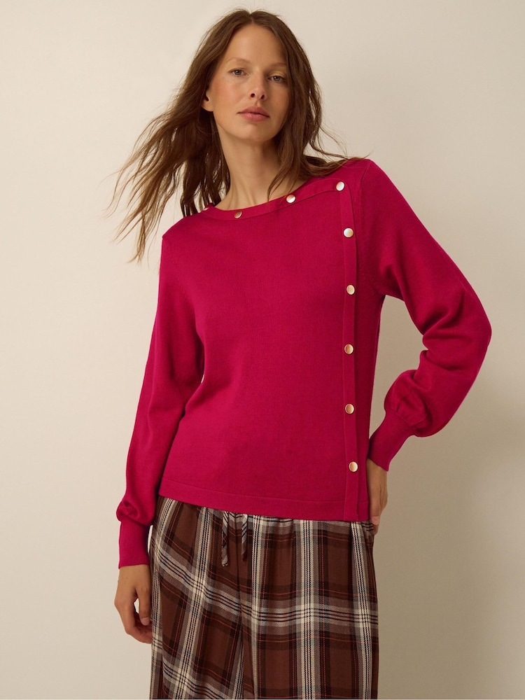 Monsoon Beryl Button Jumper - Bild 1 von 3 Monsoon Beryl Button Jumper - Bild 1 von 3