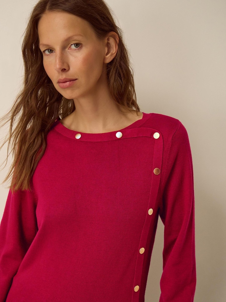Monsoon Beryl Button Jumper - Bild 3 von 3 Monsoon Beryl Button Jumper - Bild 3 von 3