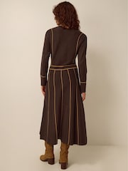 Monsoon Zola Stripe Strikket Midikjole - Bilde 3 av 5