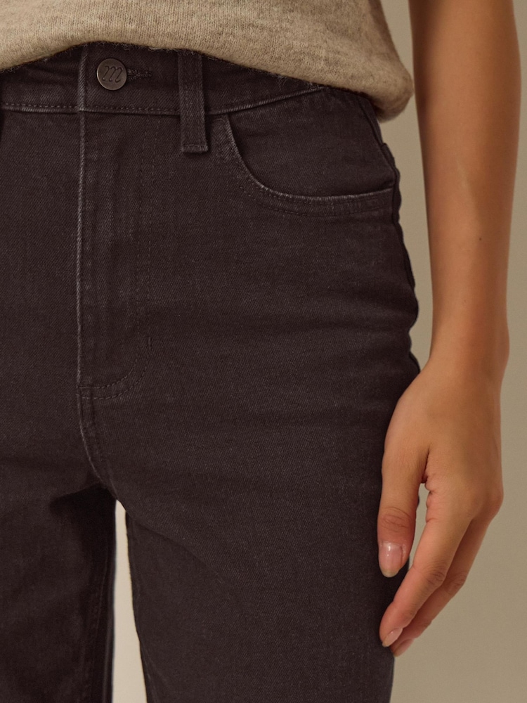 Monsoon Black Julia Cropped Cigarette Jeans - Image 3 of 3 Monsoon Black Julia Cropped Cigarette Jeans - Image 3 of 3