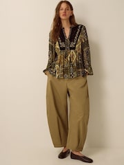 Monsoon Laoise Floral Patchwork Top - صورة 2 من 3