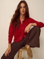 سترة كارديغان محبوكة بنمط مجدول Carey من Monsoon - صورة 4 من 4