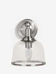 Brushed Chrome Gloucester Mains Operated Wireless Wall Light - Image 5 of 8
