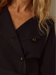 Monsoon Black Bess Belted Knit Jacket - Image 3 of 4