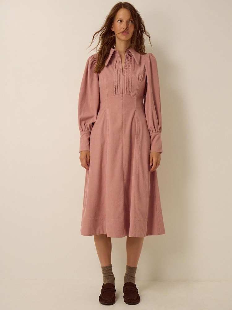 Monsoon Skye Stretch Corduroy Midi Shirt Dress - Bild 1 von 4 Monsoon Skye Stretch Corduroy Midi Shirt Dress - Bild 1 von 4