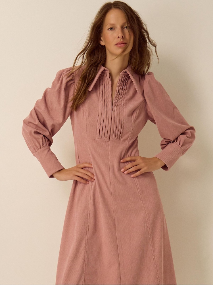 Monsoon Skye Stretch Corduroy Midi Shirt Dress - Bild 2 von 4 Monsoon Skye Stretch Corduroy Midi Shirt Dress - Bild 2 von 4