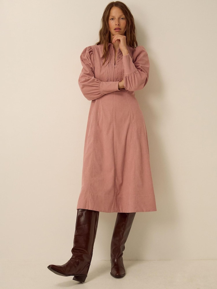 Monsoon Skye Stretch Corduroy Midi Shirt Dress - Bild 4 von 4 Monsoon Skye Stretch Corduroy Midi Shirt Dress - Bild 4 von 4